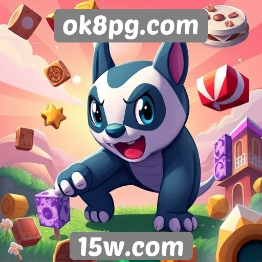 Variedade de jogos disponíveis no site ok8pg.com